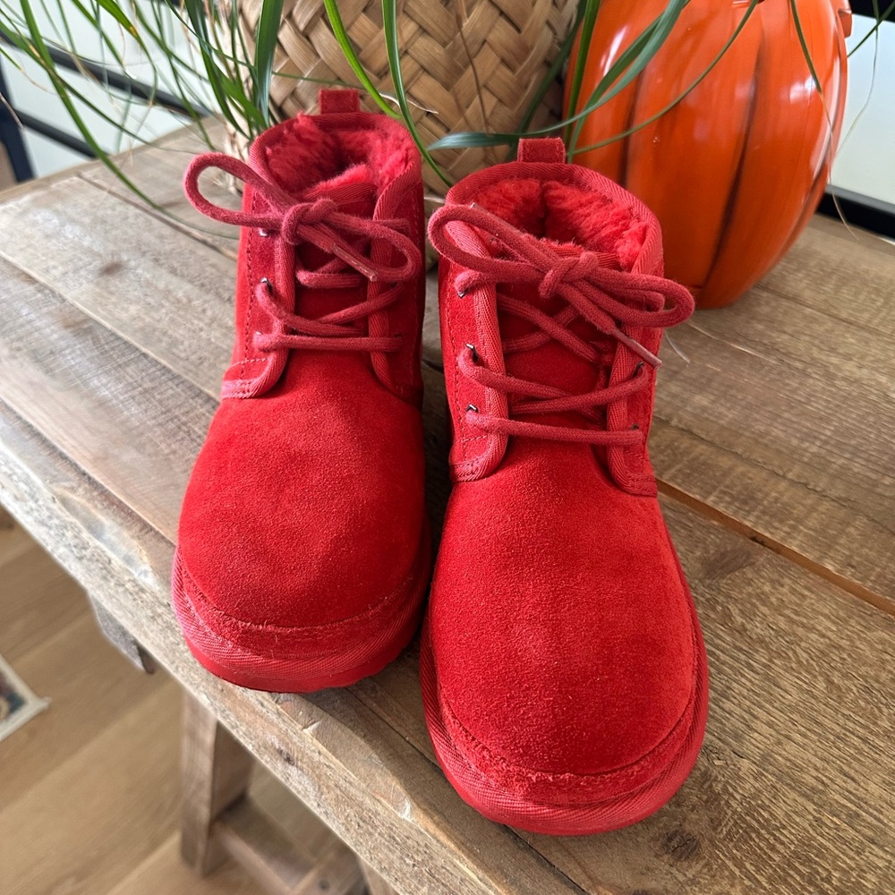 Red UGG Neumel Boots